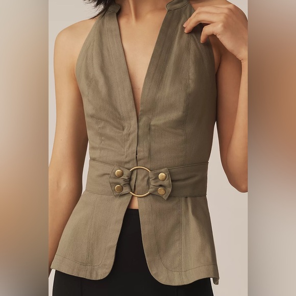 NWTS ANTHRO HALTER TOP ( M) - Picture 3 of 7